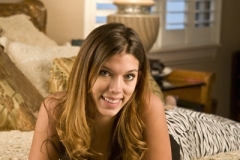 Woman in bed