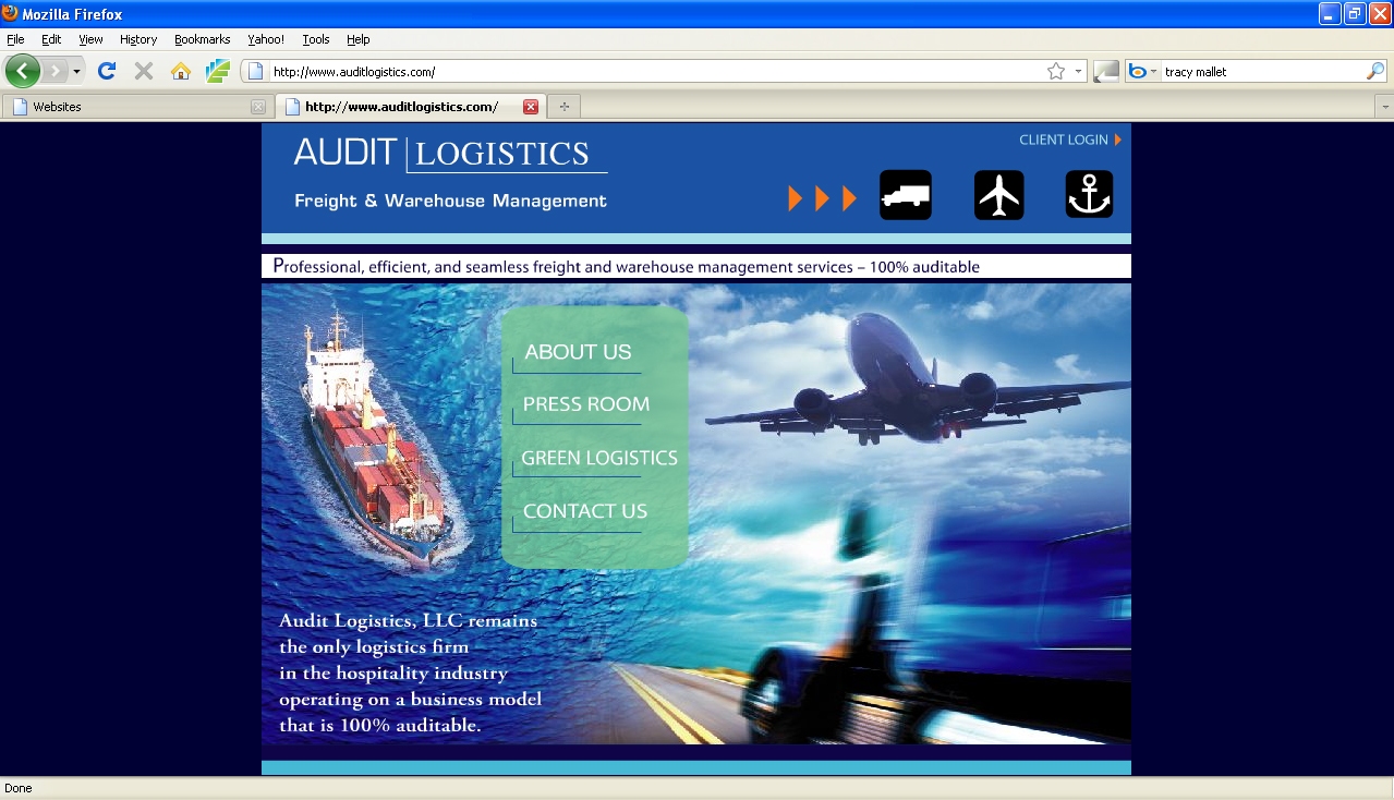 Audit Logistics work sample