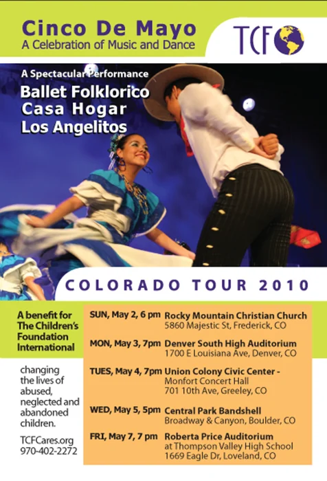 The Children’s Foundation client work: Dance Tour Promotion.