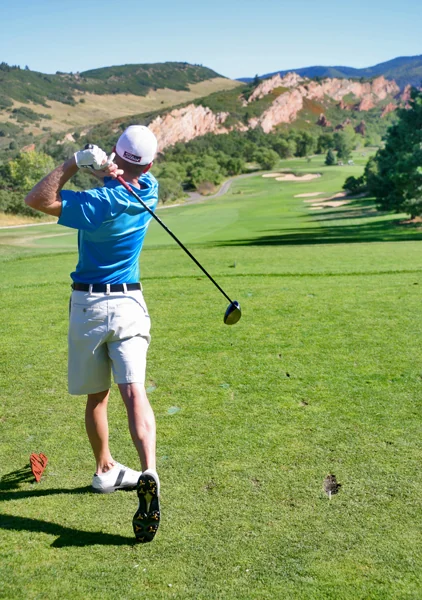 The Children’s Foundation client work: Event Photography — Golfer.