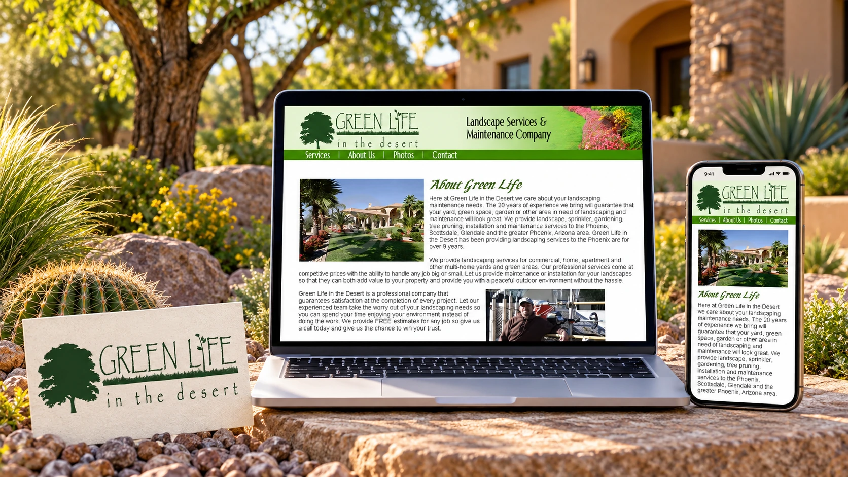 Green Life in the Desert integrated project presentation