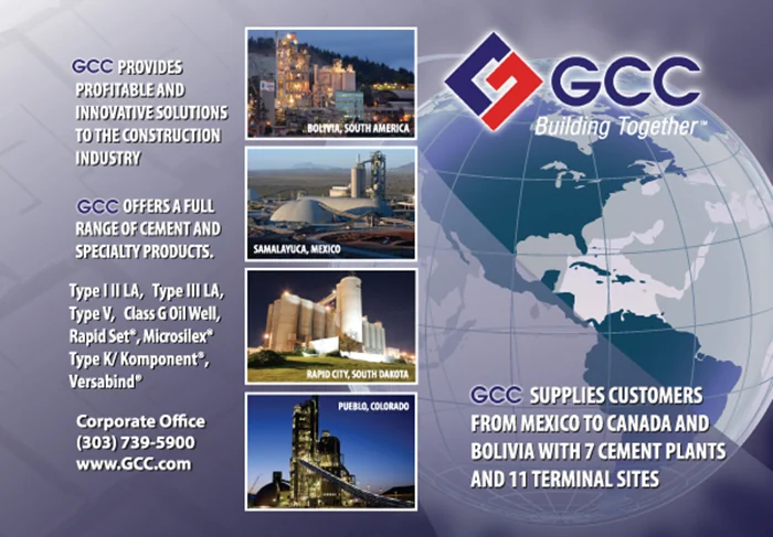 GCC client work: World of Concrete Brochure.